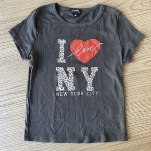 Kids Gray I Love NY T-Shirt